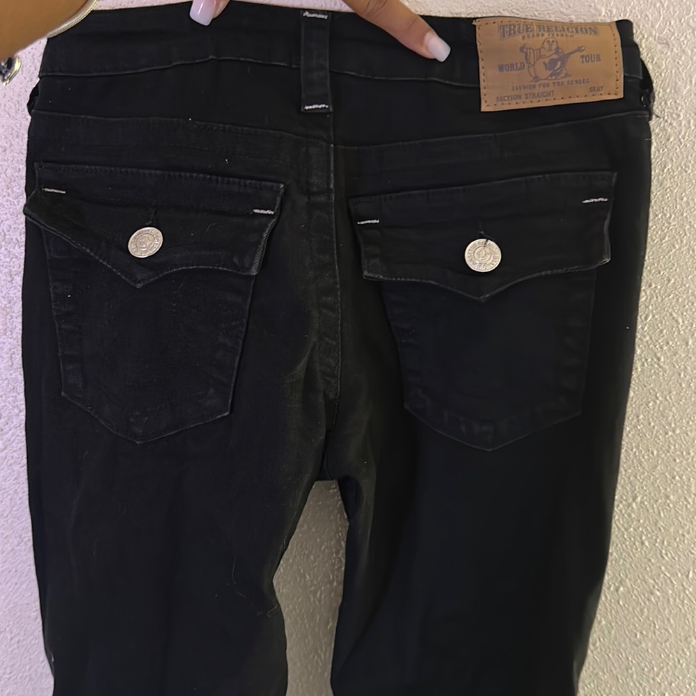 Black True Religion Jeans for Kids